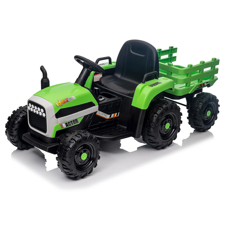 12 volt ride on tractor discount